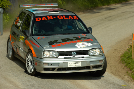 Mange af kørerne fra DM-serien i rally starter i Tvilum Rally Show. En af dem er Rasmus Sørensen.